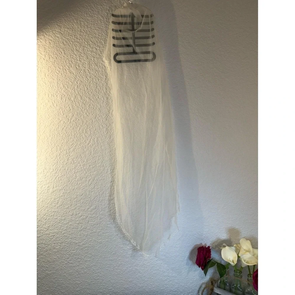 Girls White Communion Veil‎ 39